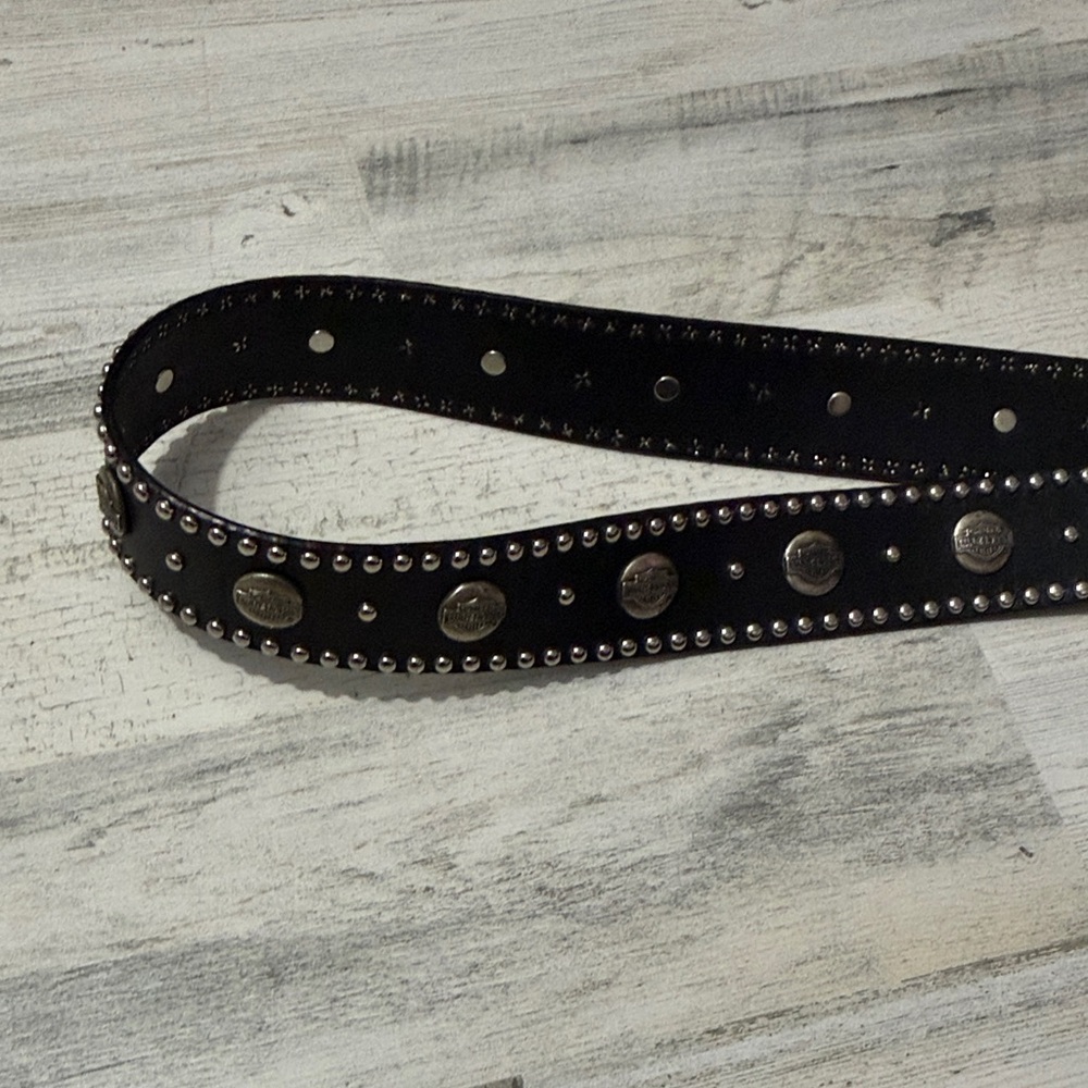 Harley-Davidson Black and Silver Men's Belt Size XL - Picture 10 of 10